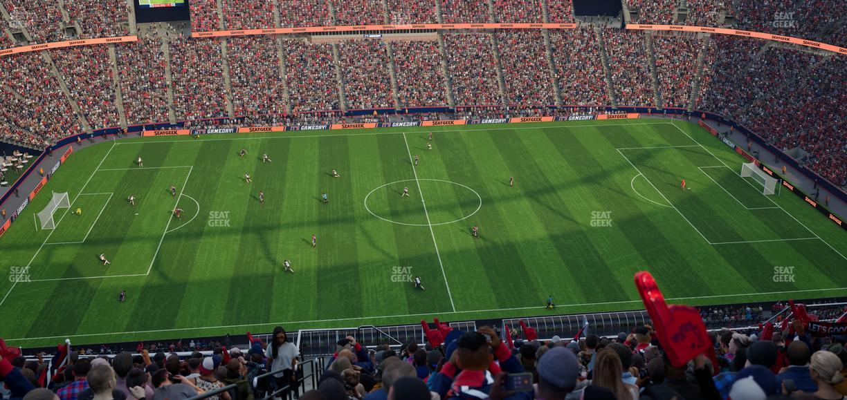 Gillette Stadium - Section 310 Seat View