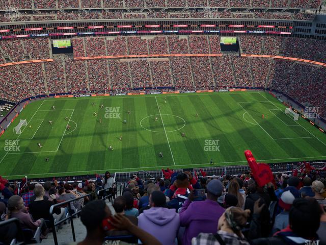 Gillette Stadium - Section 310 Seat View