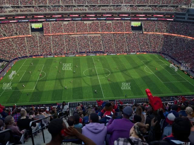 Gillette Stadium - Section 310 Seat View