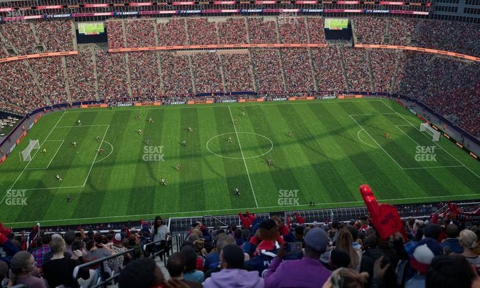 Gillette Stadium - Section 310 Seat View