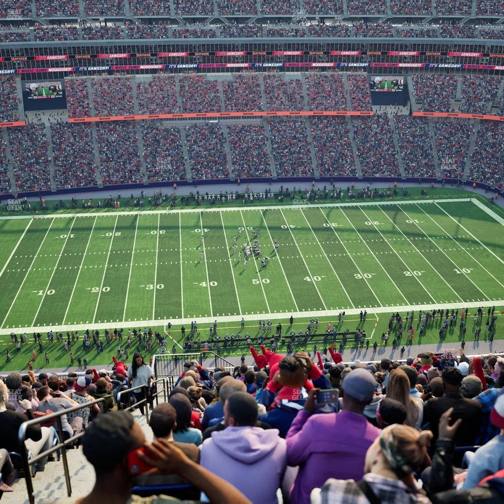 Gillette Stadium - Section 310 Seat View