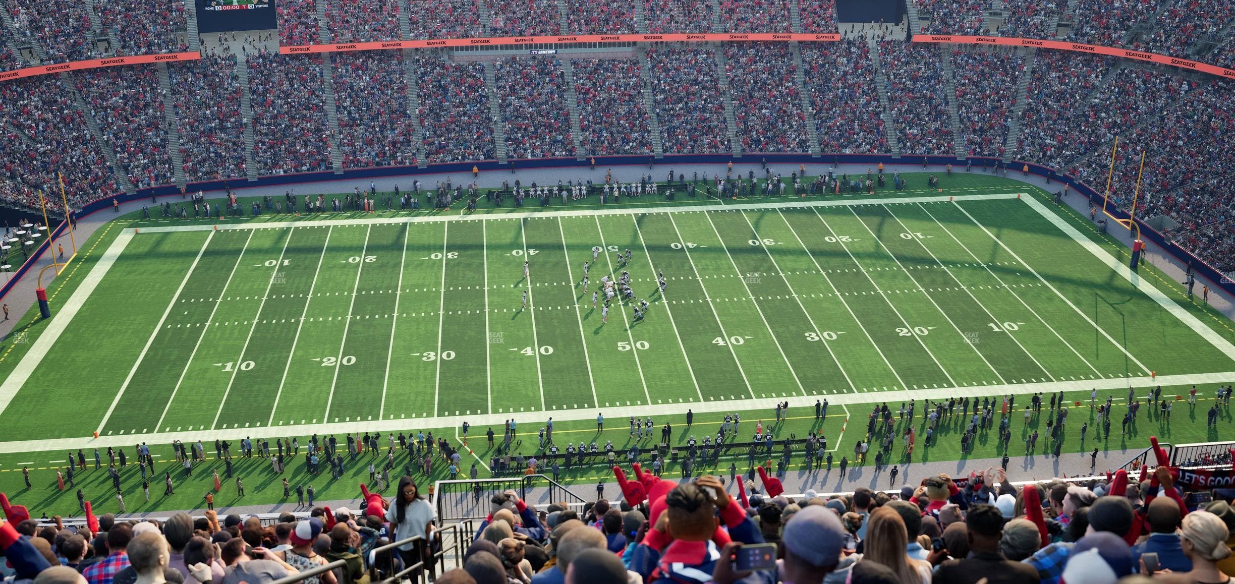 Gillette Stadium - Section 310 Seat View