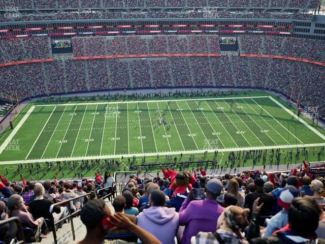 Gillette Stadium - Section 310 Seat View Gillette Stadium - Section 310 Seat View