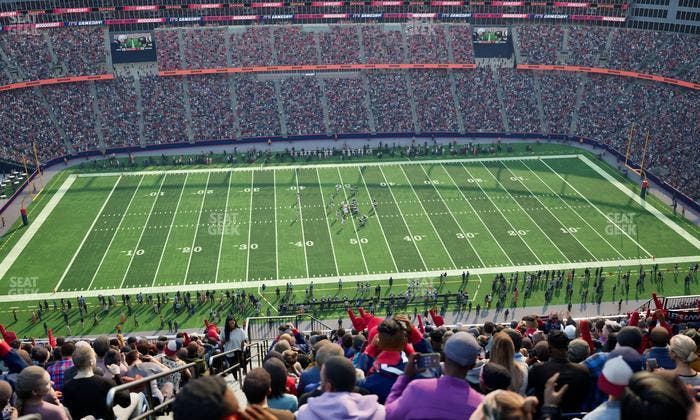 Gillette Stadium - Section 310 Seat View