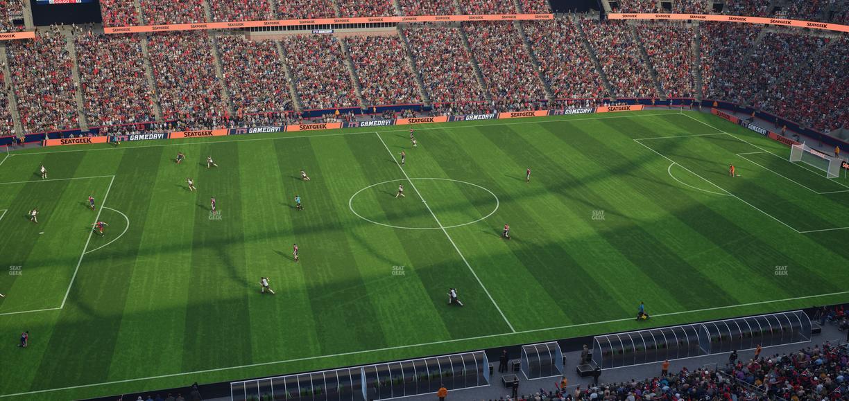 Gillette Stadium - Section 311 Seat View