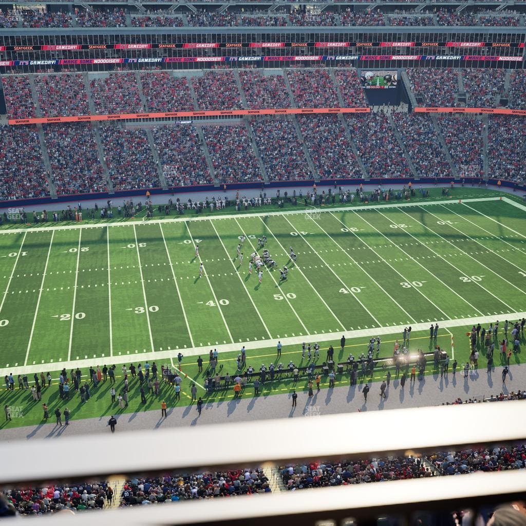 Gillette Stadium - Section 311 Seat View