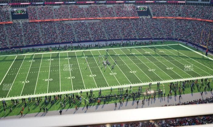 Gillette Stadium - Section 311 Seat View