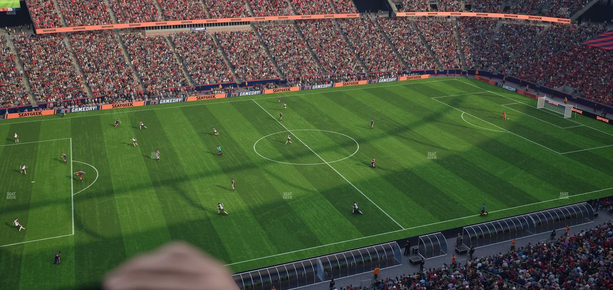 Gillette Stadium - Section 312 Seat View