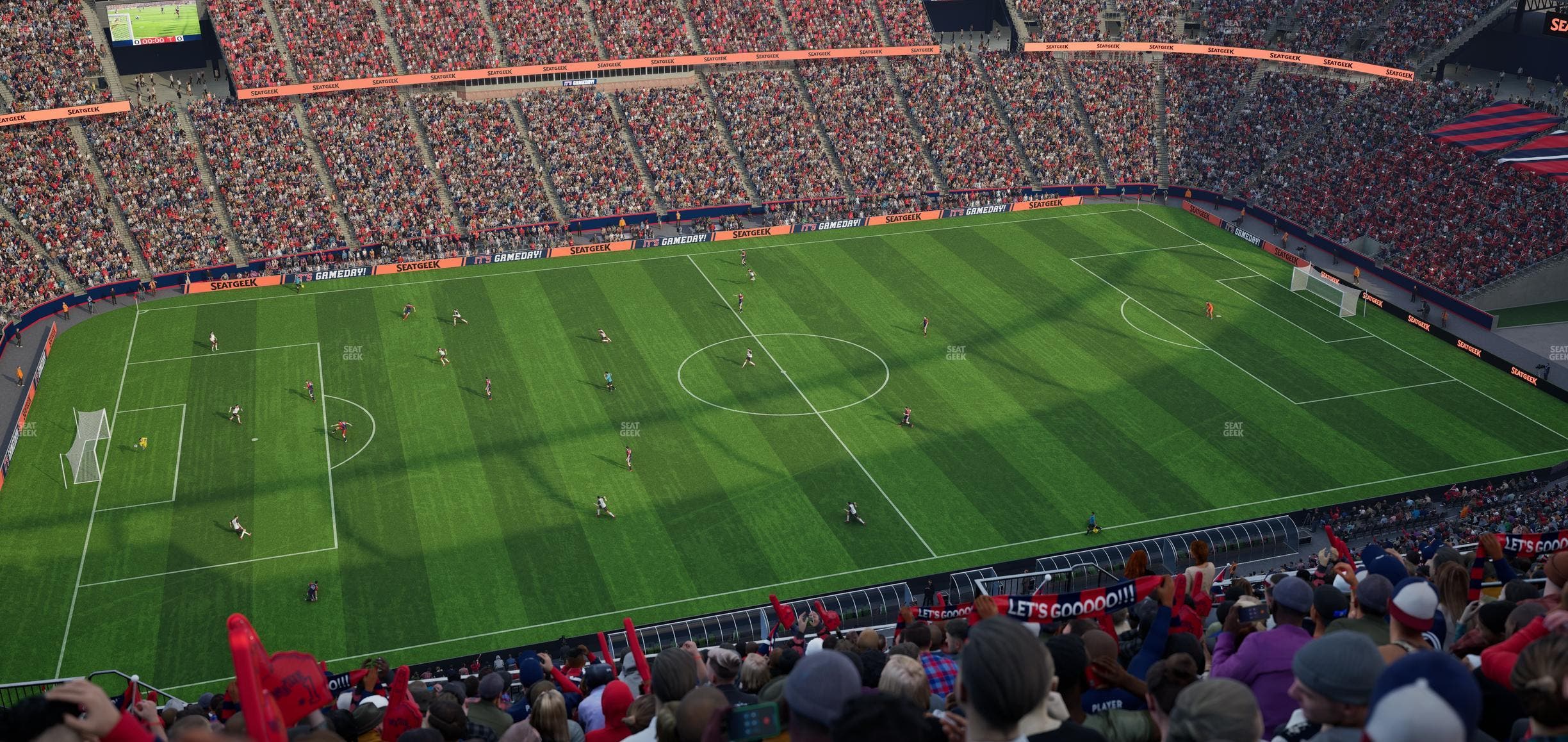 Gillette Stadium - Section 312 Seat View