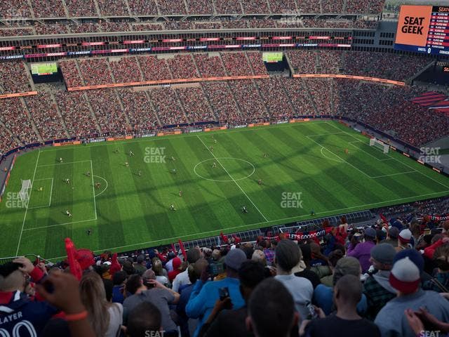 Gillette Stadium - Section 312 Seat View