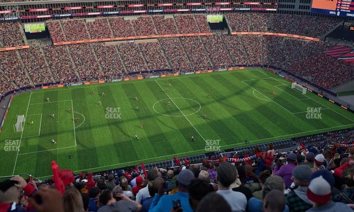 Gillette Stadium - Section 312 Seat View