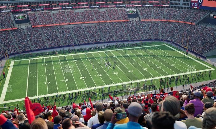 Gillette Stadium - Section 312 Seat View