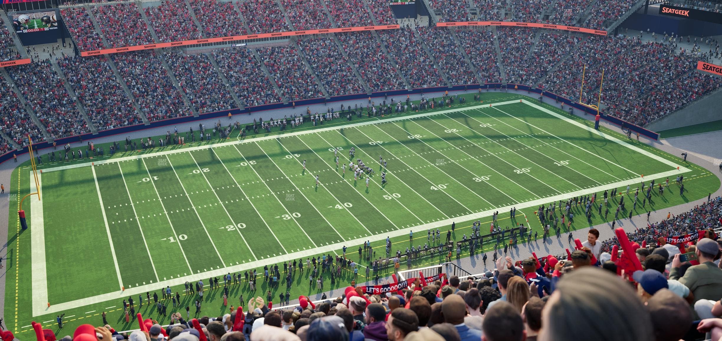 Gillette Stadium - Section 313 Seat View