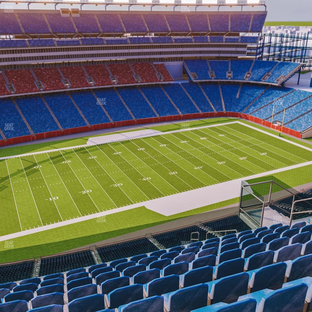 Gillette Stadium - Section 313 Seat View