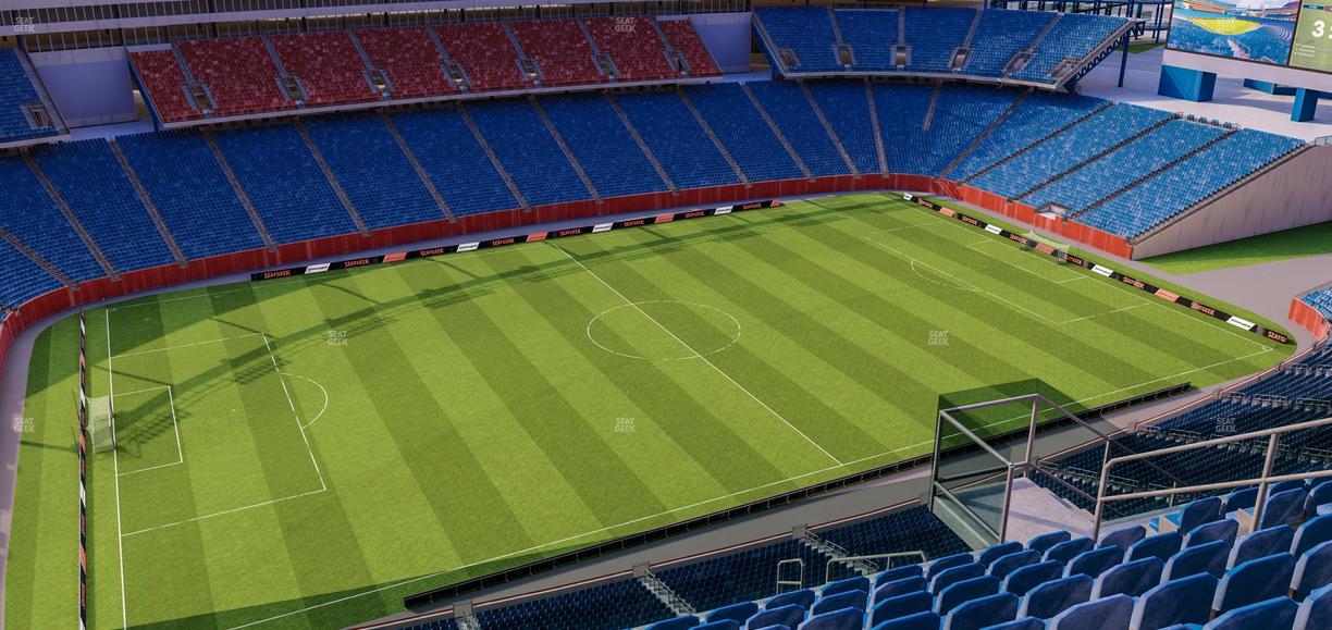 Gillette Stadium - Section 313 Seat View