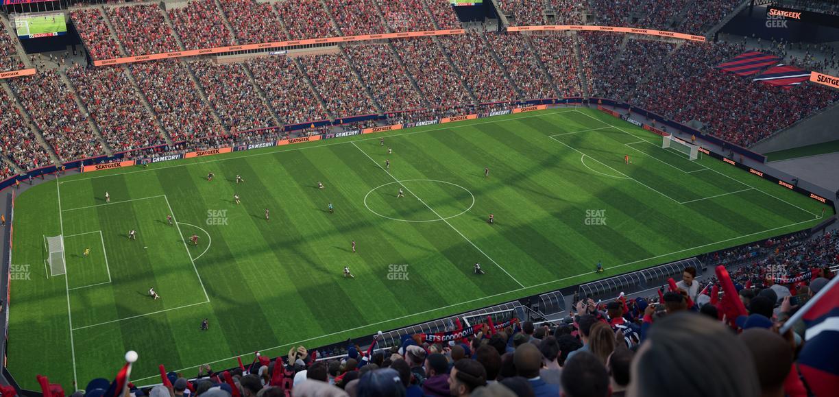 Gillette Stadium - Section 313 Seat View