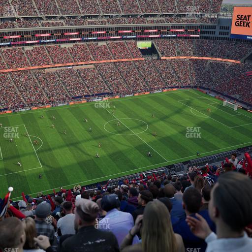 Gillette Stadium - Section 313 Seat View