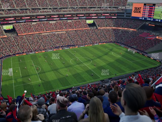 Gillette Stadium - Section 313 Seat View