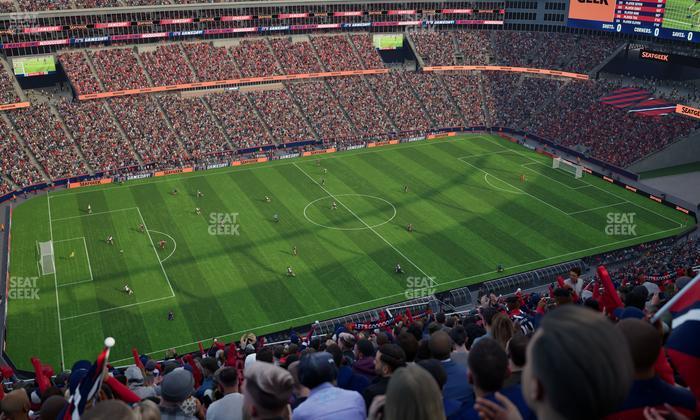 Gillette Stadium - Section 313 Seat View