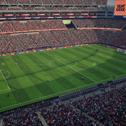 Gillette Stadium - Section 313 Seat View