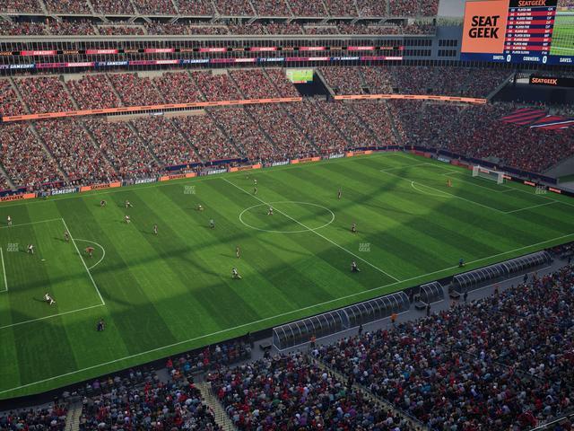 Gillette Stadium - Section 313 Seat View