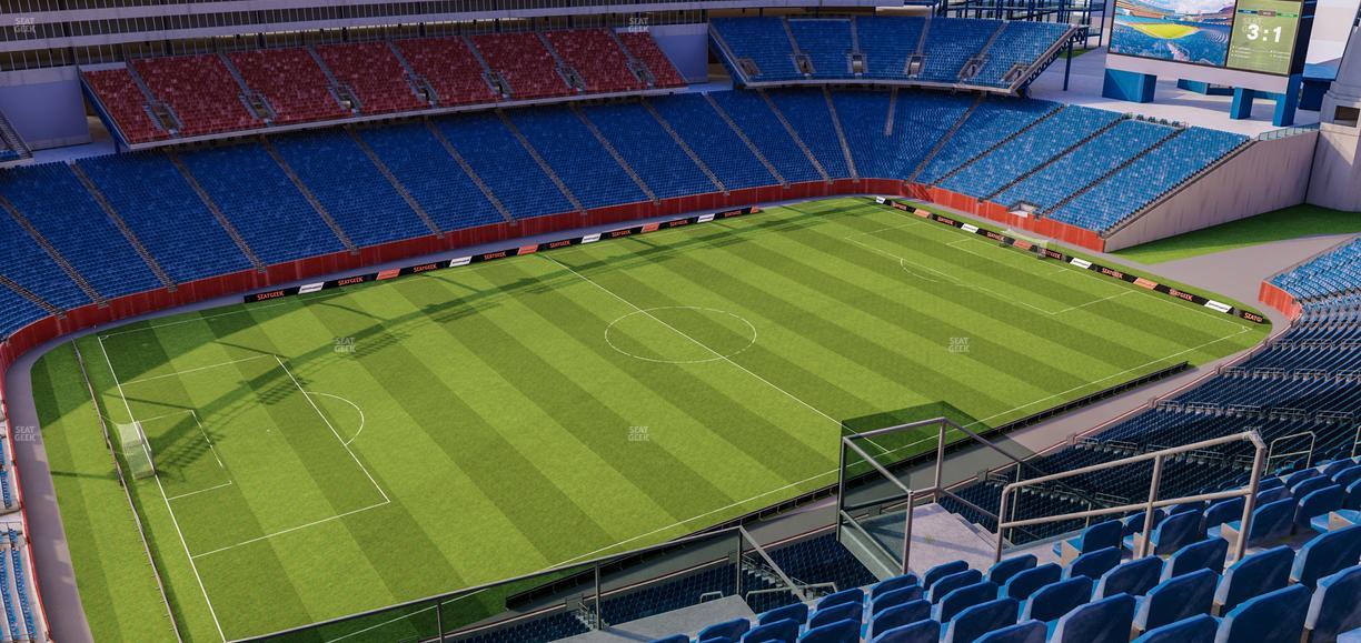 Gillette Stadium - Section 314 Seat View