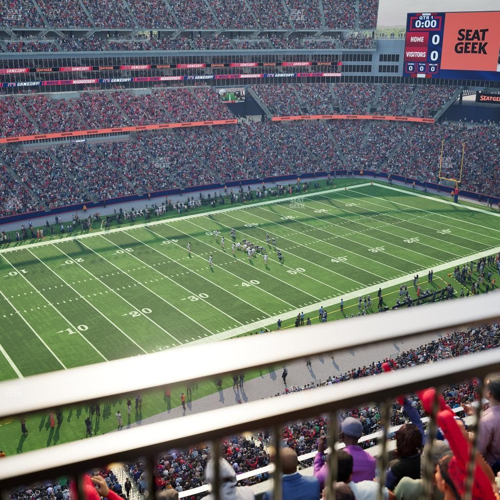 Gillette Stadium - Section 314 Seat View