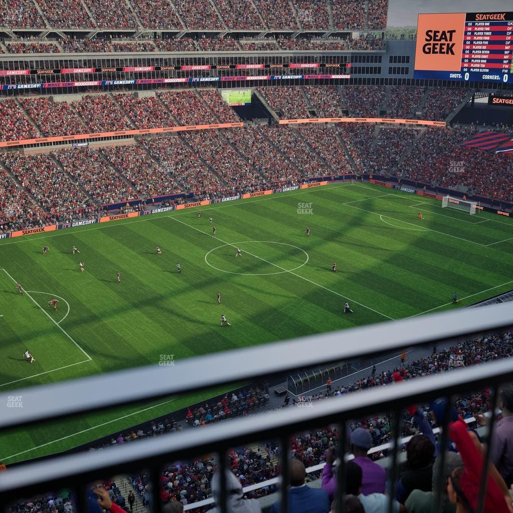 Gillette Stadium - Section 314 Seat View