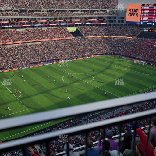 Gillette Stadium - Section 314 Seat View