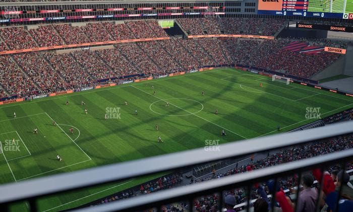 Gillette Stadium - Section 314 Seat View