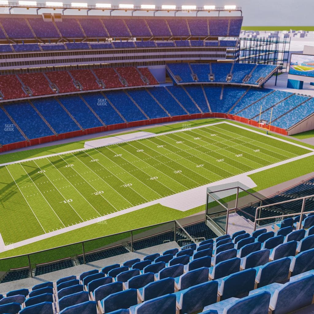 Gillette Stadium - Section 314 Seat View