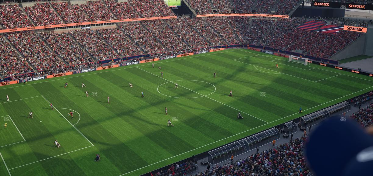 Gillette Stadium - Section 314 Seat View