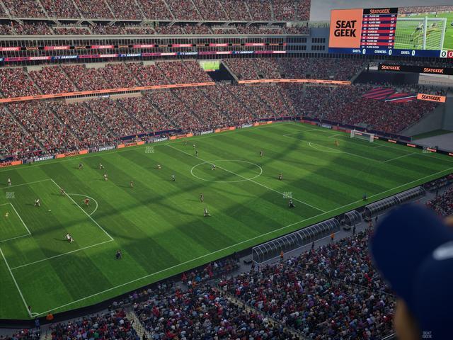 Gillette Stadium - Section 314 Seat View