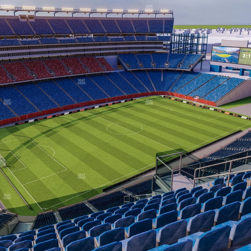 Gillette Stadium - Section 315 Seat View