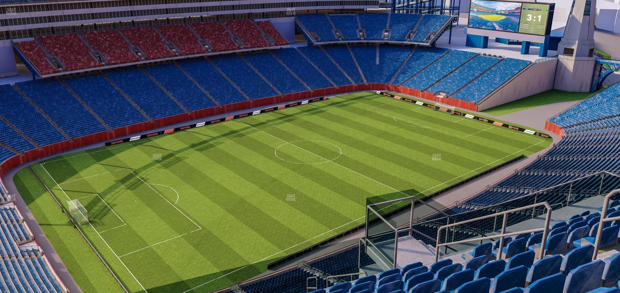 Gillette Stadium - Section 315 Seat View
