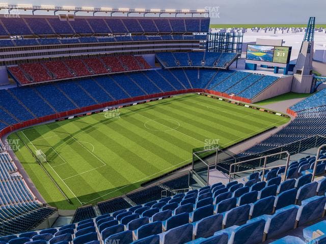 Gillette Stadium - Section 315 Seat View