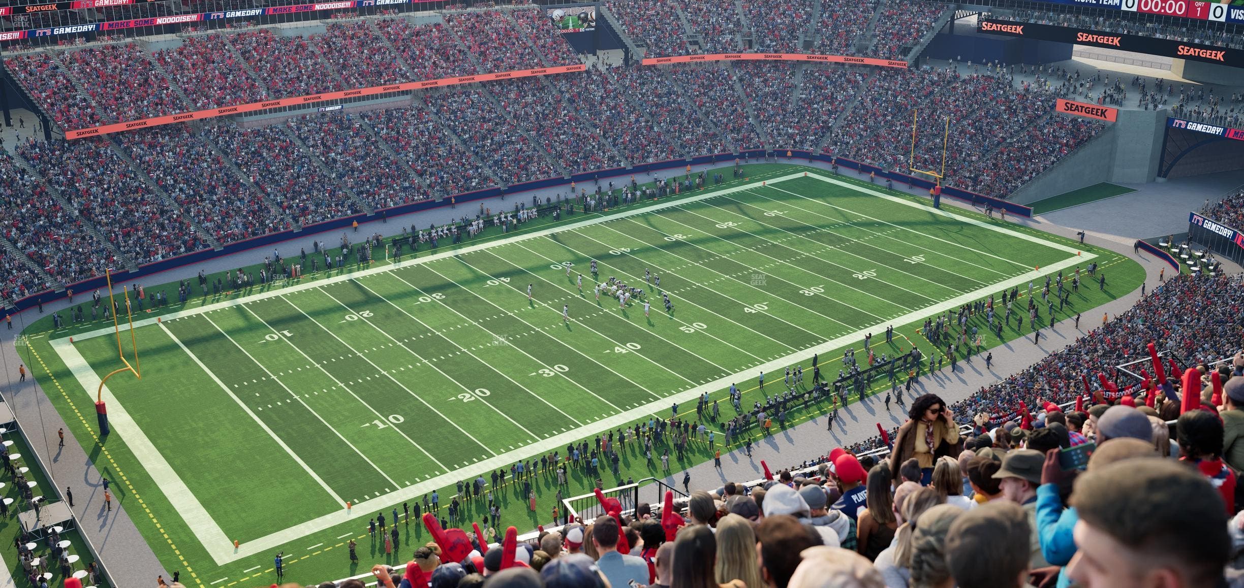 Gillette Stadium - Section 315 Seat View