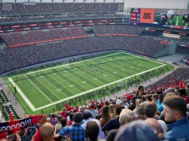 Gillette Stadium - Section 315 Seat View Gillette Stadium - Section 315 Seat View