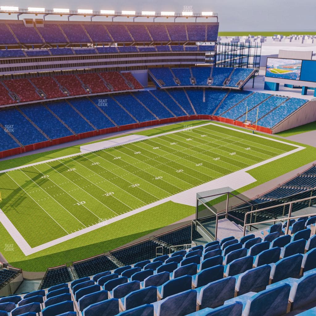 Gillette Stadium - Section 315 Seat View
