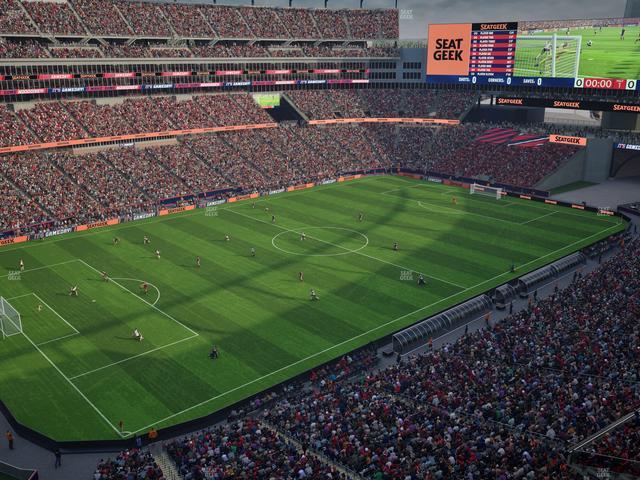 Gillette Stadium - Section 315 Seat View