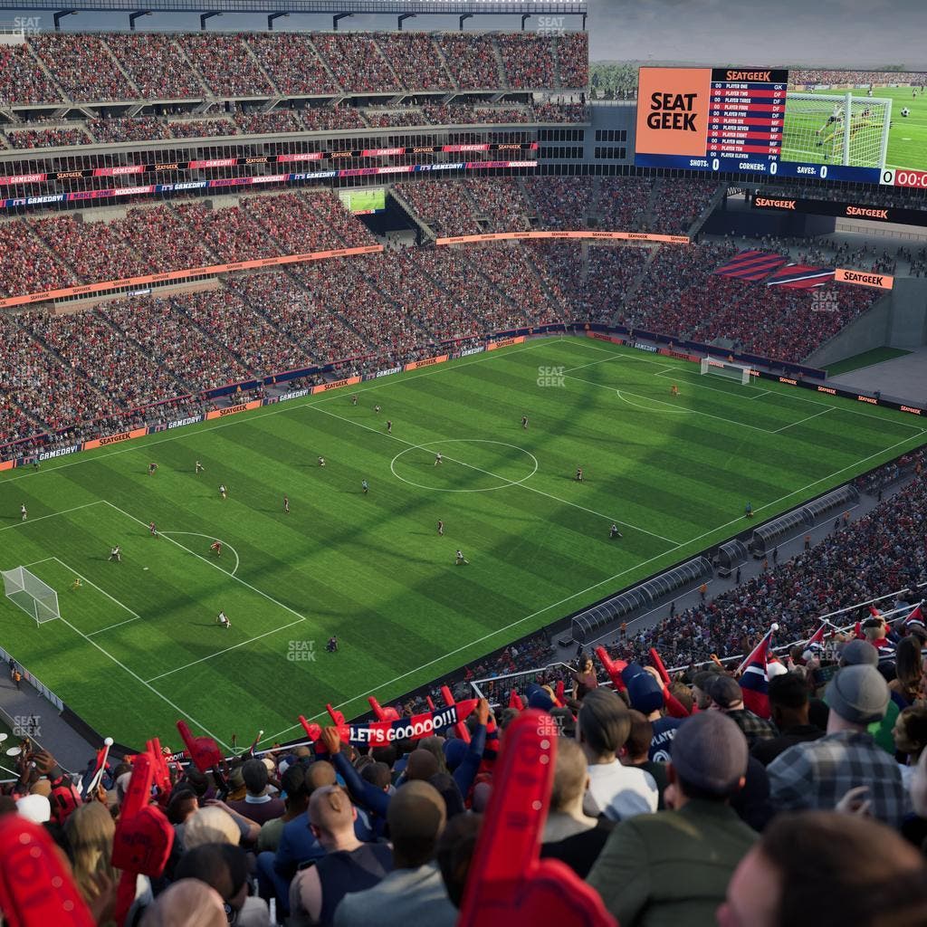 Gillette Stadium - Section 316 Seat View