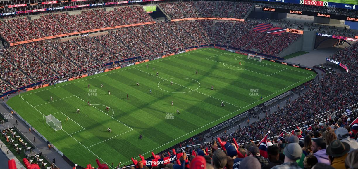 Gillette Stadium - Section 316 Seat View