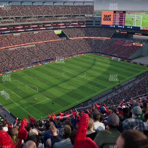 Gillette Stadium - Section 316 Seat View