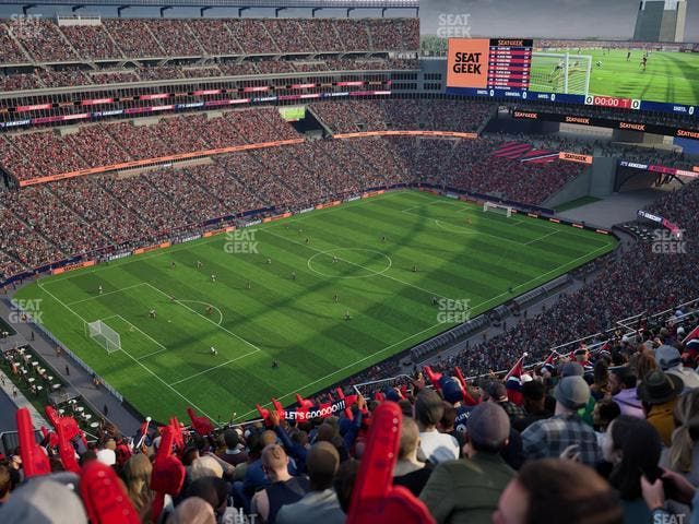 Gillette Stadium - Section 316 Seat View