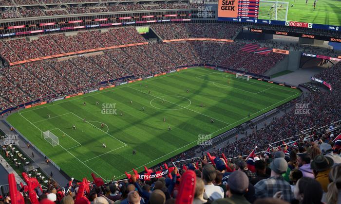 Gillette Stadium - Section 316 Seat View