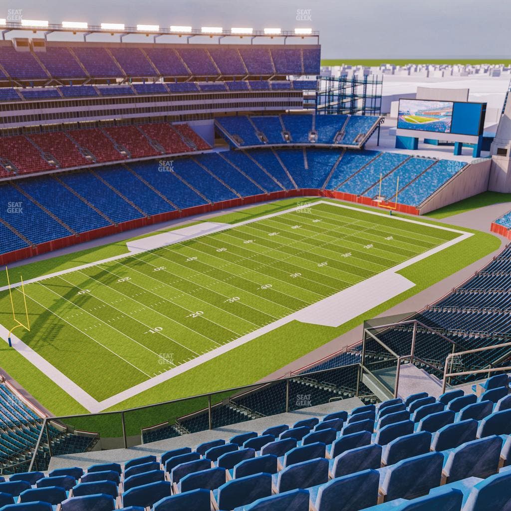 Gillette Stadium - Section 316 Seat View