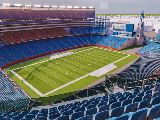 Gillette Stadium - Section 316 Seat View