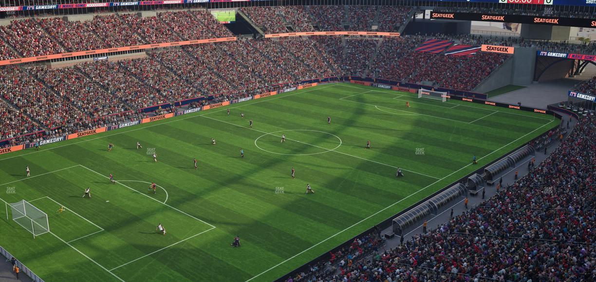 Gillette Stadium - Section 316 Seat View