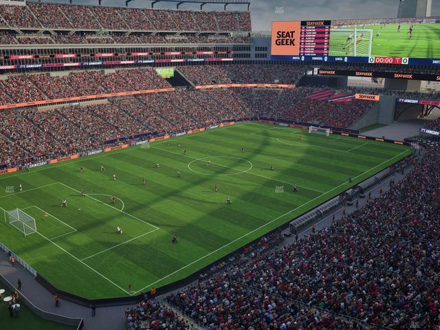 Gillette Stadium - Section 316 Seat View