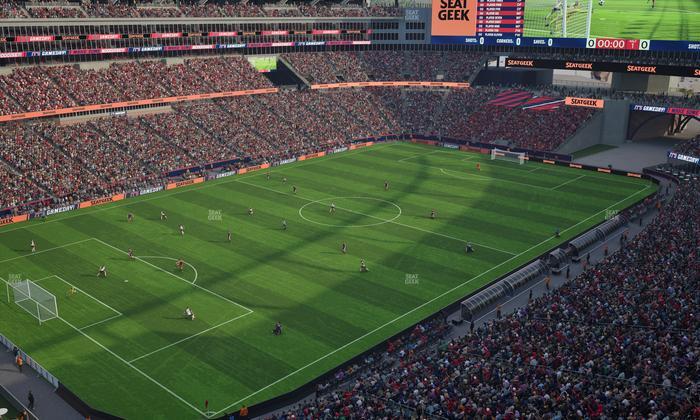 Gillette Stadium - Section 316 Seat View